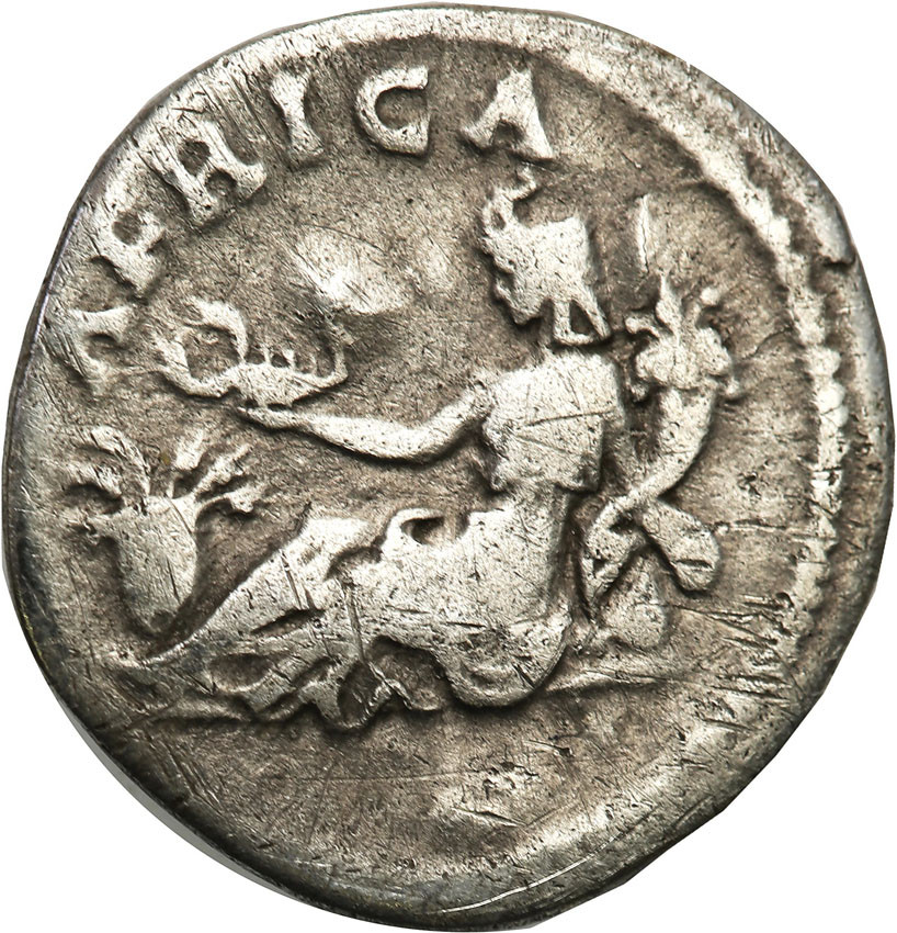 Cesarstwo Rzymskie, Hadrian (117-138). Denar, Rzym - RZADKI